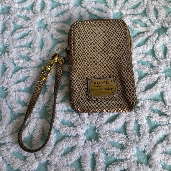 Fossil wristlet card holder - Picture 2 of 8